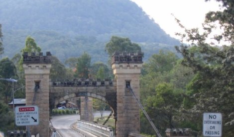 Hampden Bridge near Kangaroo Valley