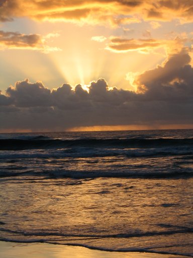 Surfers Paradise at dawn