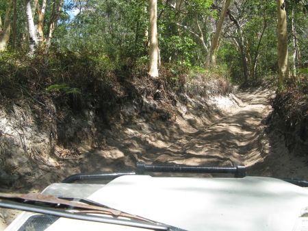 Getting about on Fraser Island