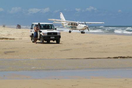 Getting about on Fraser Island