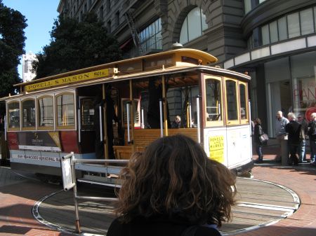 Cable cars in San Francisco Cable cars in San Francisco