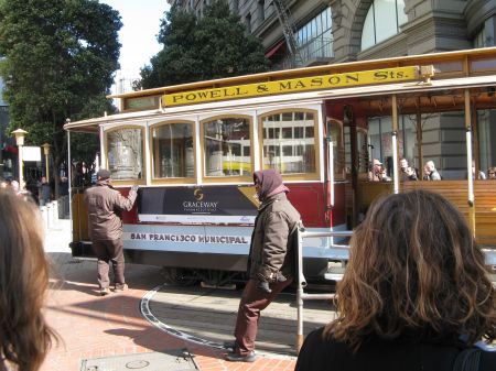 Cable cars in San Francisco Cable cars in San Francisco