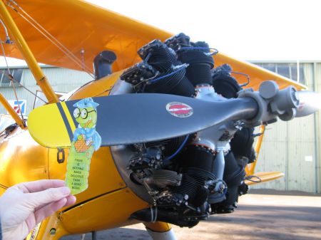 Flying in a Tiger Moth over Sydney Flying in a Tiger Moth over Sydney