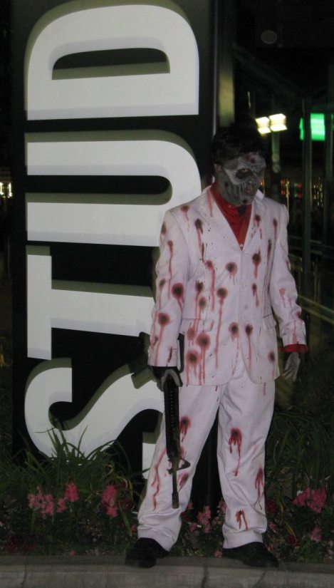 Halloween horror and pumpkins in California