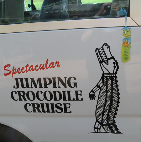 Jumping crocodiles near Darwin Jumping crocodiles near Darwin