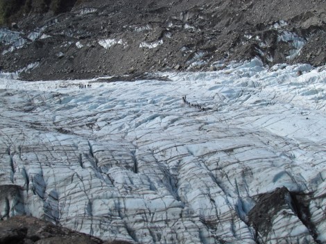Climbing Fox Glacier in New Zealand