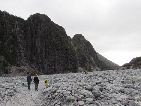 Climbing Fox Glacier in New Zealand