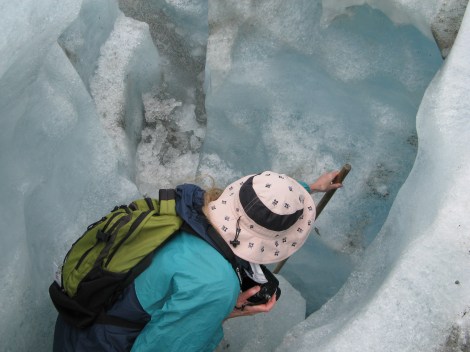 Climbing Fox Glacier in New Zealand