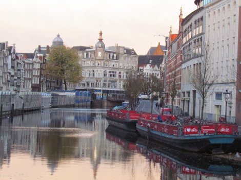 Bushwacker cocktails in Amsterdam, Netherlands