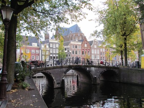 Bushwacker cocktails in Amsterdam, Netherlands