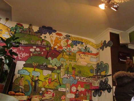 Grand place, Mannekin Pis and rainbows in Brussels