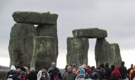 Shivering at Stonehenge