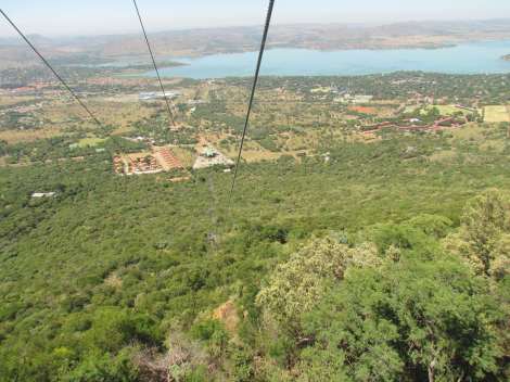 Hartbeespoort Dam and Magaliesberg, South Africa