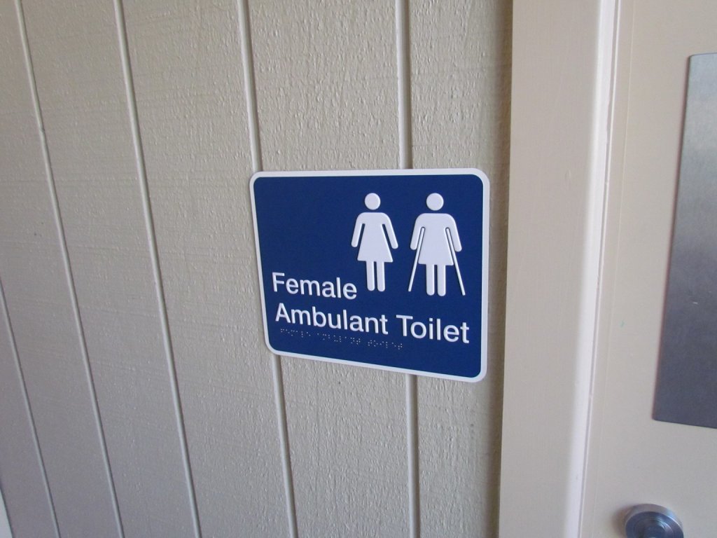 Lavatory sign