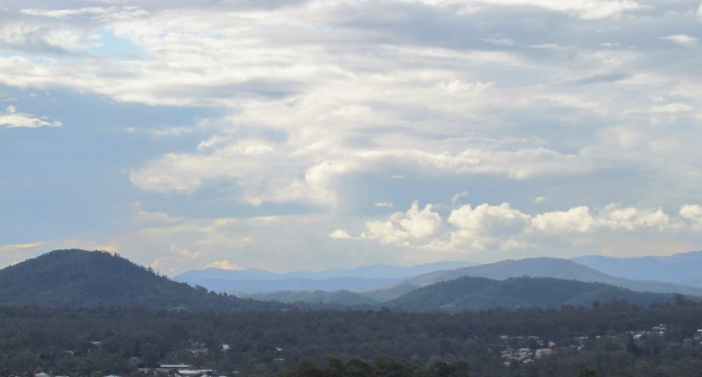 A view from the top of the water tower