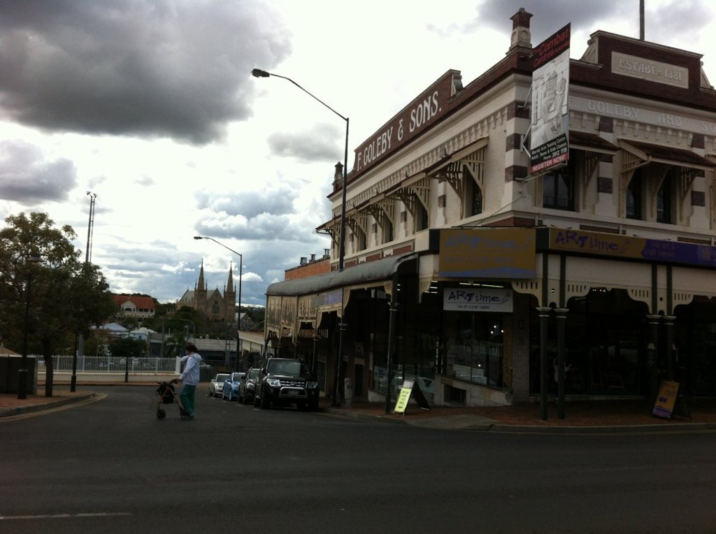 Another aspect of Goleby's building