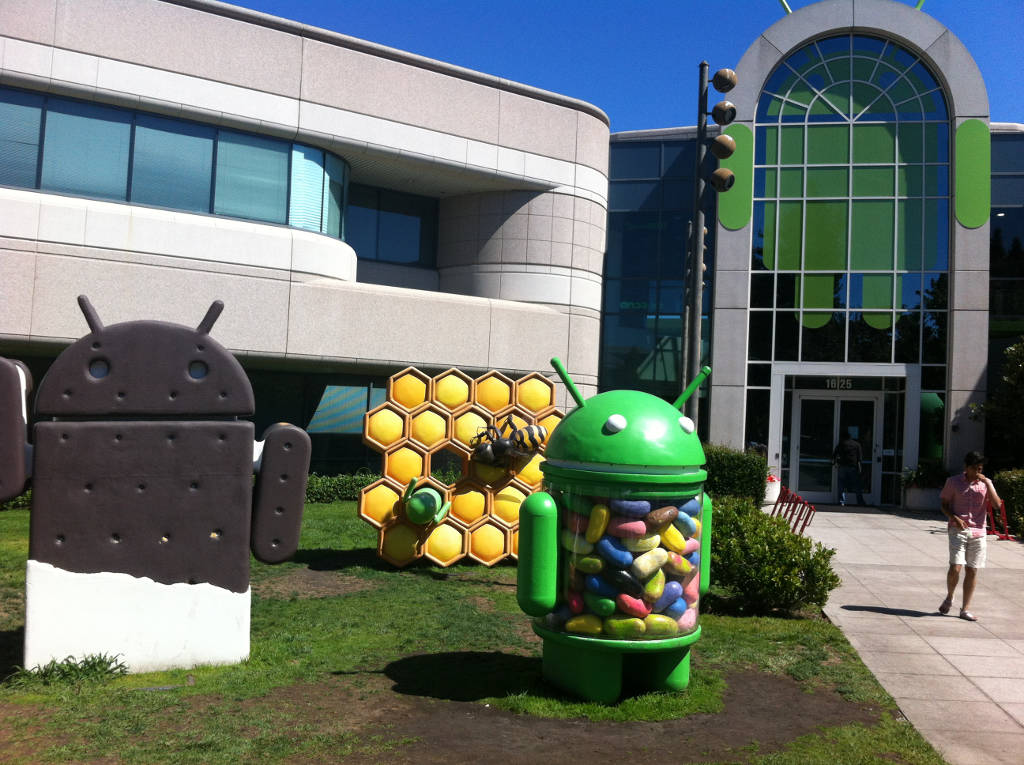 Google Android building