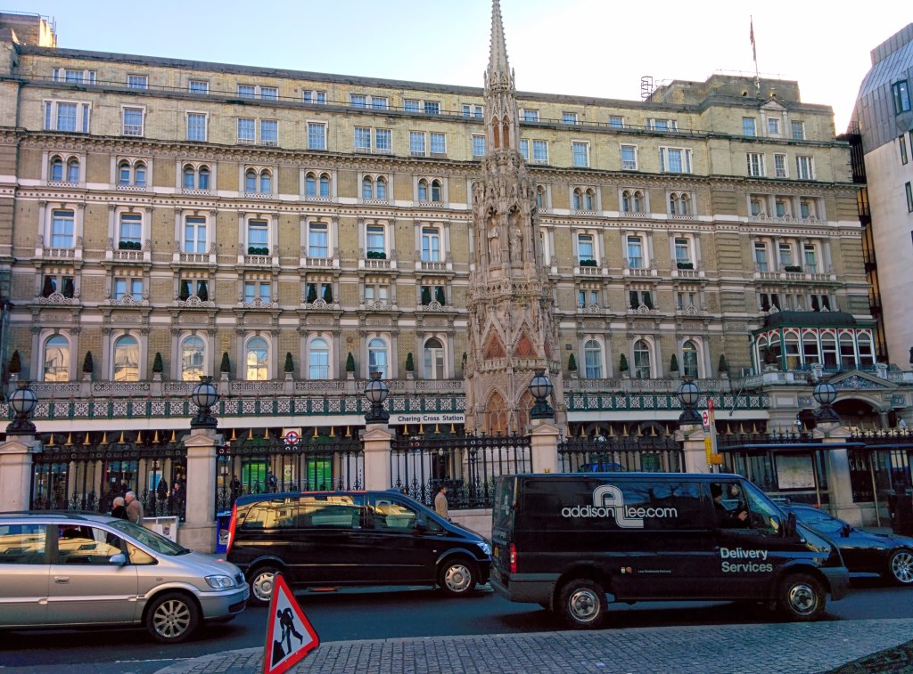 The posh end of London