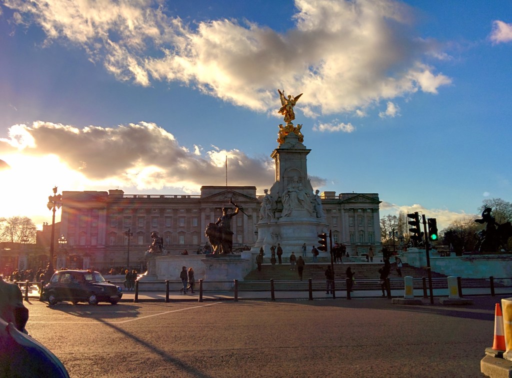 The posh end of London