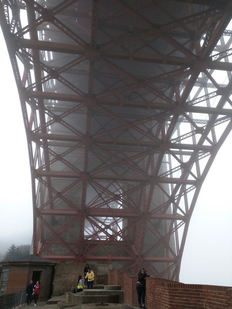 Golden Gate Bridge - a worm's eye view