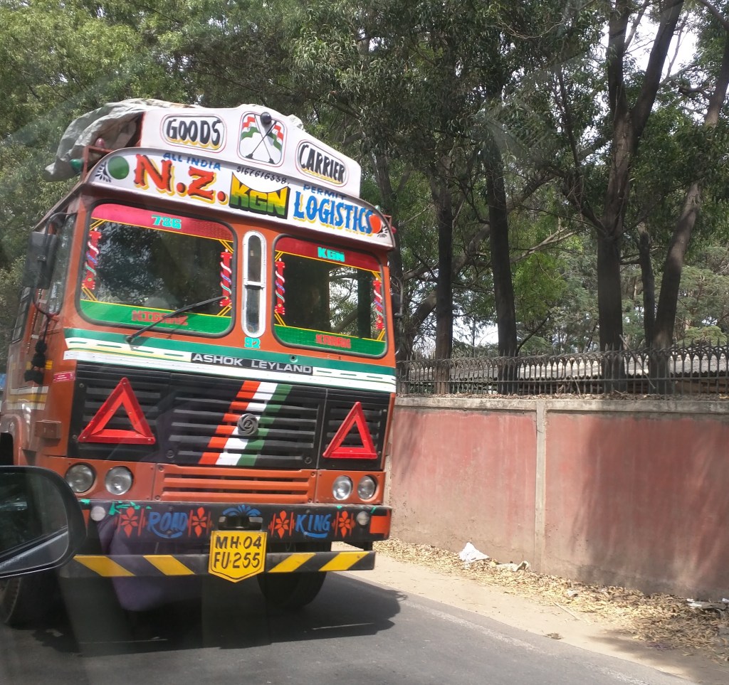 Colour and sound on Indian roads