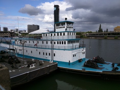 Historic tugboat Portland