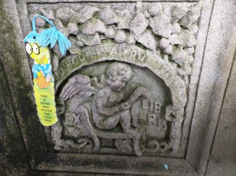 Worm at Portland Central Library