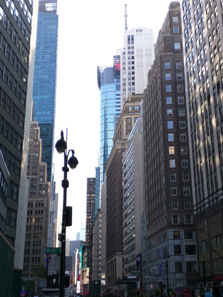 Approaching Times Square