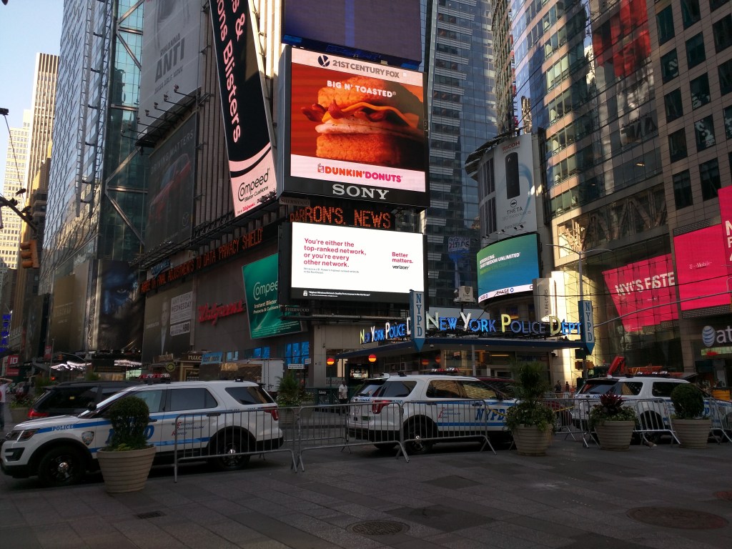 NYPD in Times Square