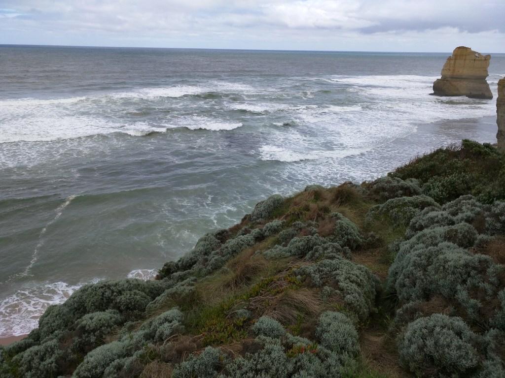 A tad chilly at the Twelve Apostles, Victoria, Australia
